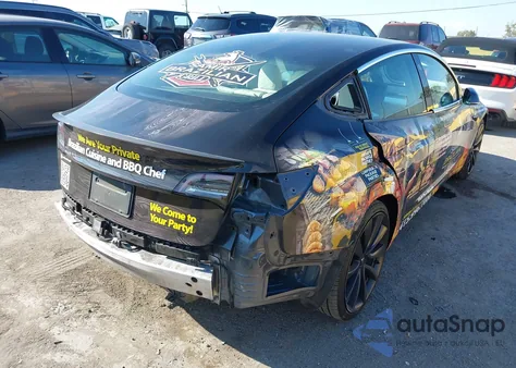 2020 Tesla Model 3 Performance Dual Motor All-Wheel Drive from USA, damaged, VIN 5YJ3E1EC8LF791925